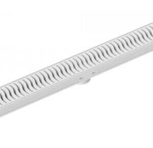 Rejilla Lineal 70cm- Blanca Tigre