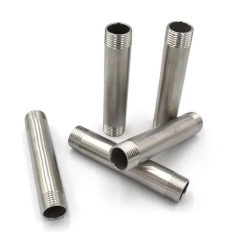 Niple 1/2×10 Conexion PL X NPT Acero