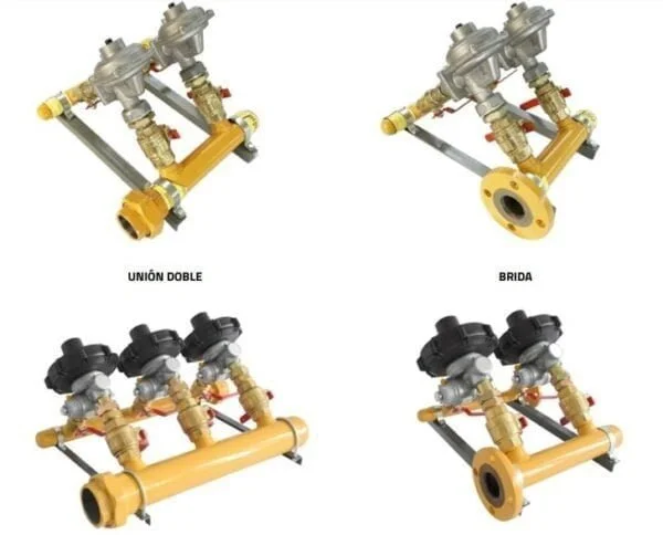 Regulador Bateria 2 x 16 M3/H-GLP-
