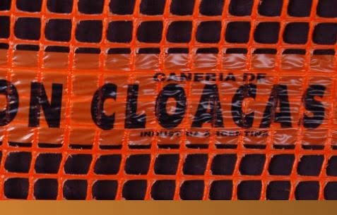 Malla  Advert Cloaca Pvc 15 Cm Naran Eco